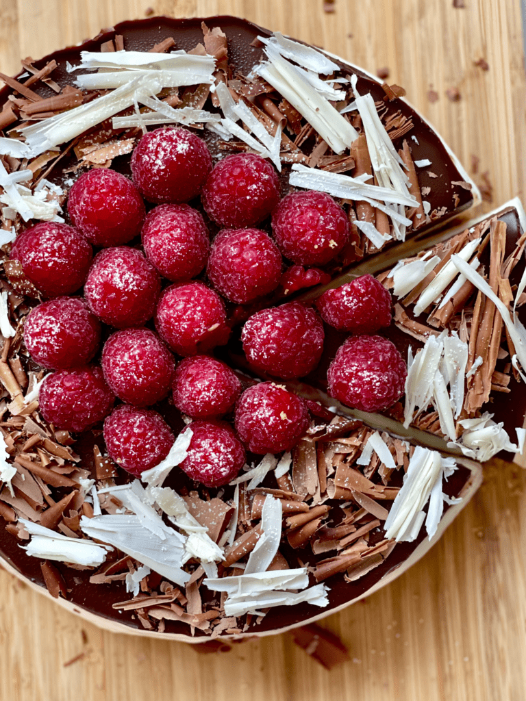 Chocolate & Raspberry Cheesecake