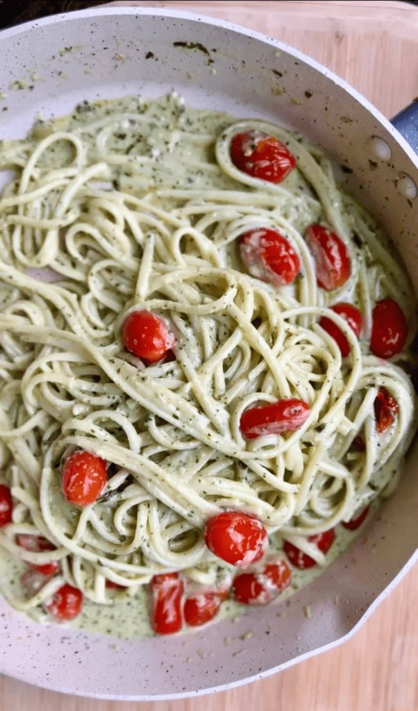 Pesto With Linguine Samah Eats