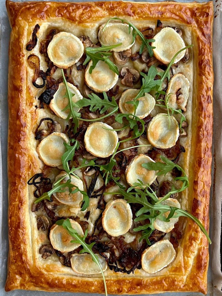  Caramelised Onion Goats Cheese Tart