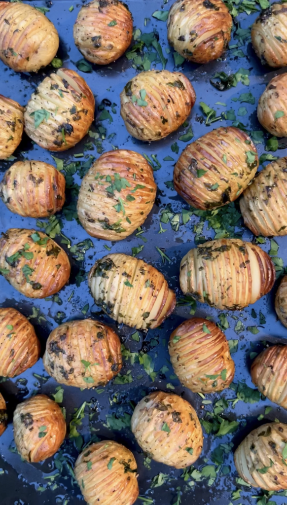 Hasselback Potatoes