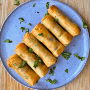 cheese and spinach rolls