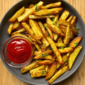 baked homemade french fries