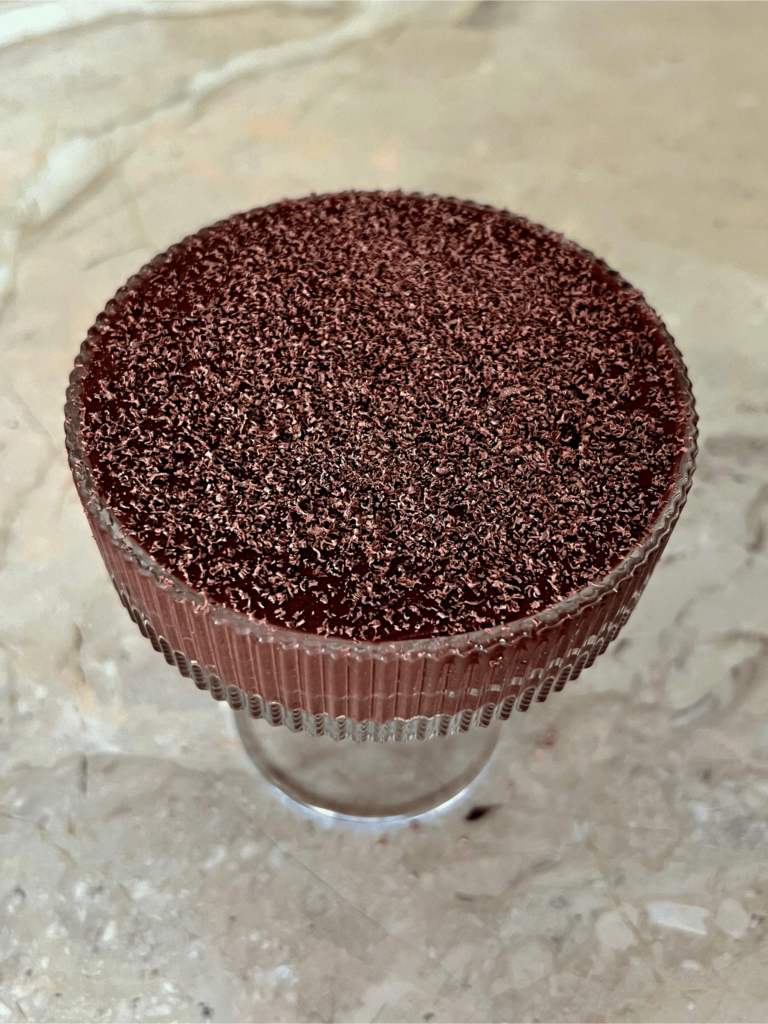 my easy 3 ingredient chocolate mousse