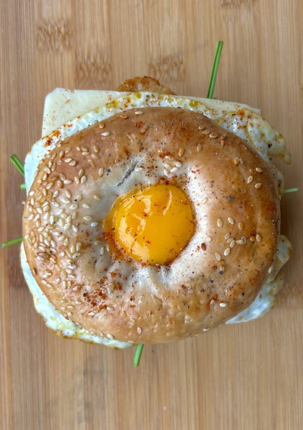 Veggie Breakfast Bagel