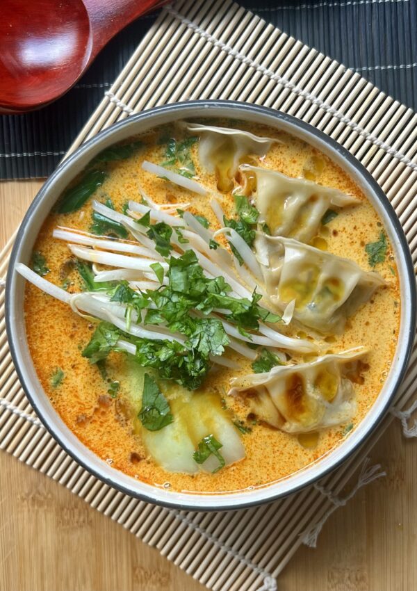 Spicy Noodle Dumpling Soup Recipe