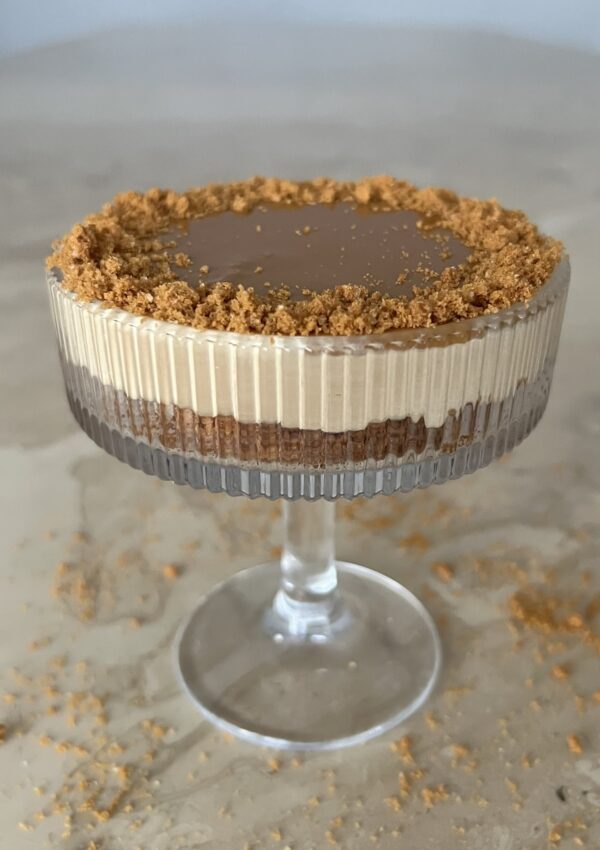 No Bake Lotus Biscoff Cheesecake