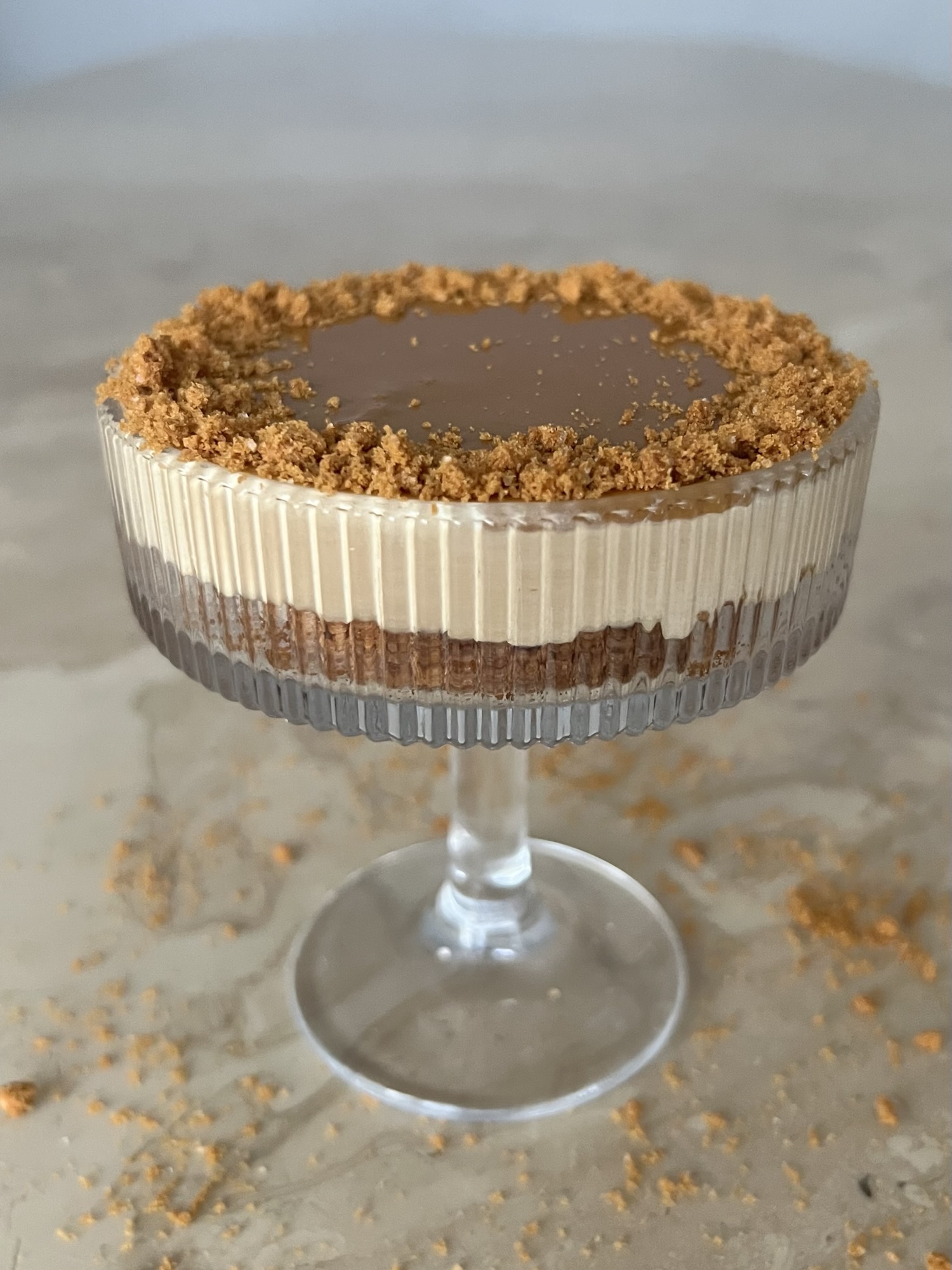 No Bake Lotus Biscoff Cheesecake