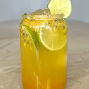 passionfruit mocktail drink